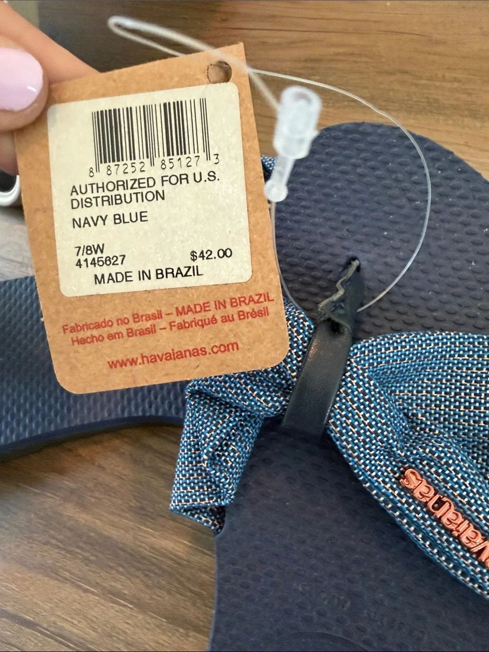 Havaianas - Women's You St. Tropez Shine Flip Flop Sandal - Size 7/8